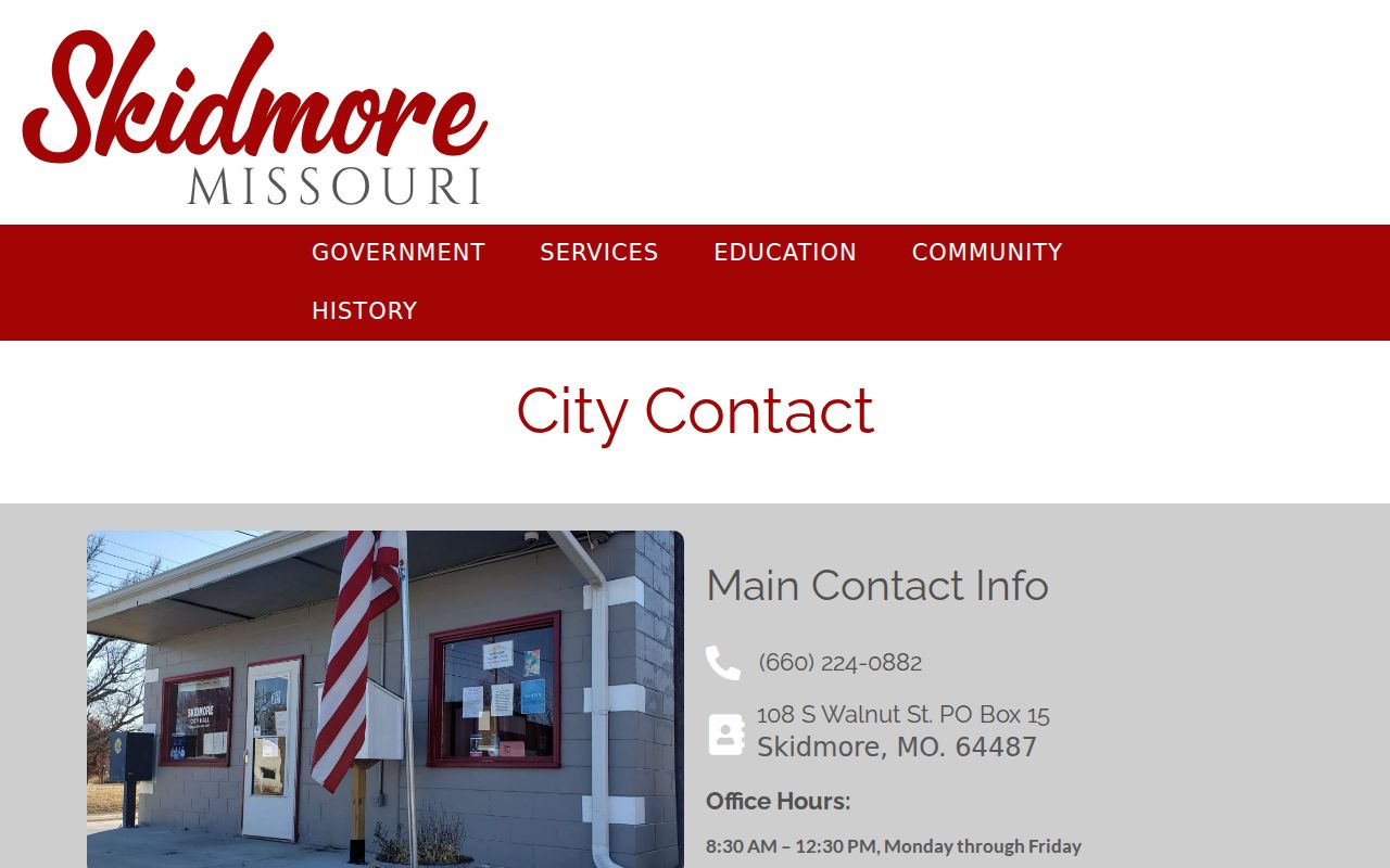 Nodaway County warrant record official source